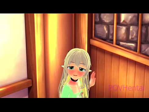 ❤️ (Gaiste) Cuidíonn Elvish maid leat d'aghaidh a ní. ❤️❌ Porn bhaile linn